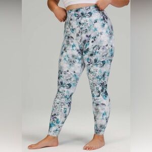 Lululemon Align Super High-Rise Pant 28"-Kaleidofloral